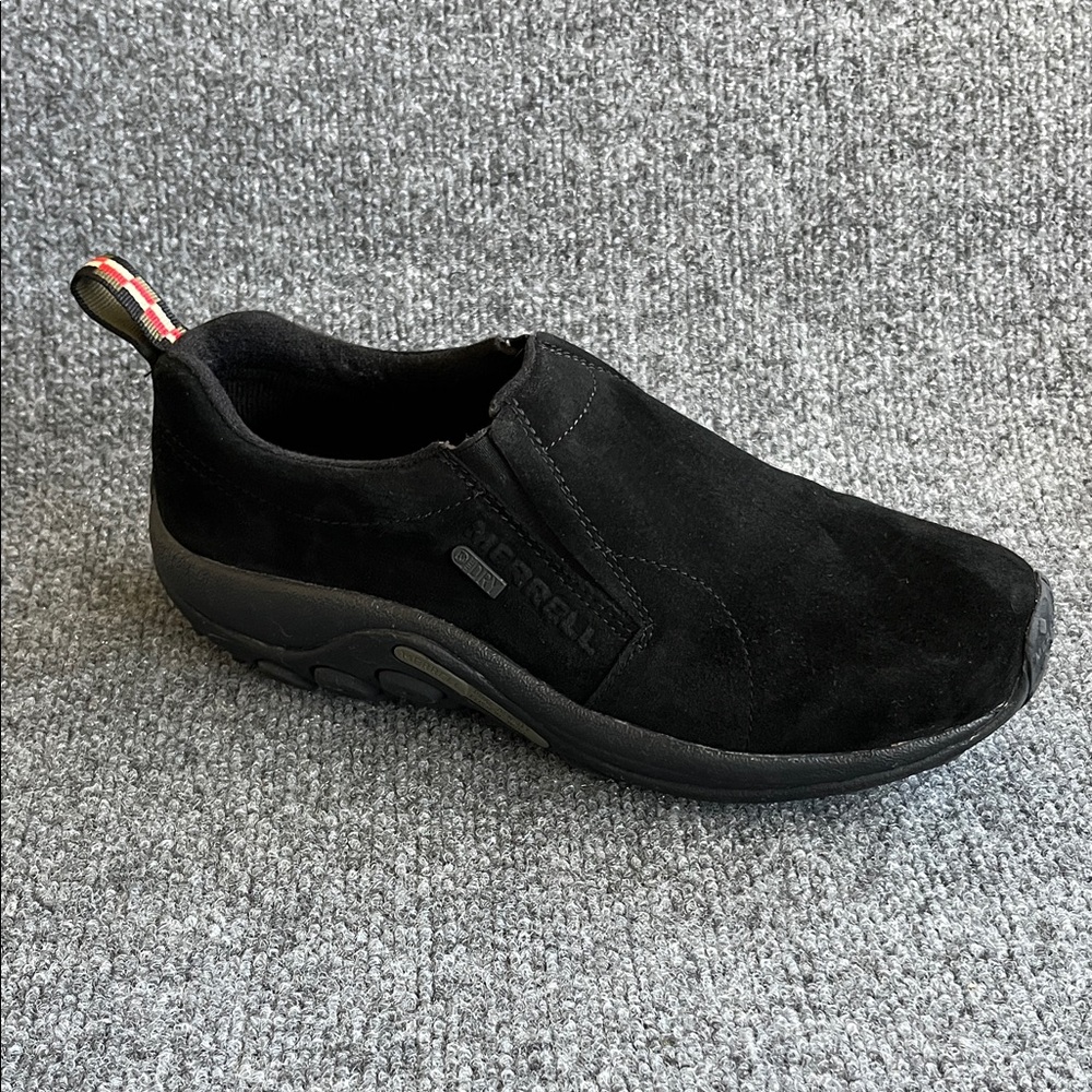 Merrell Jungle Moc Black Slip-On Suede Casual Loafer